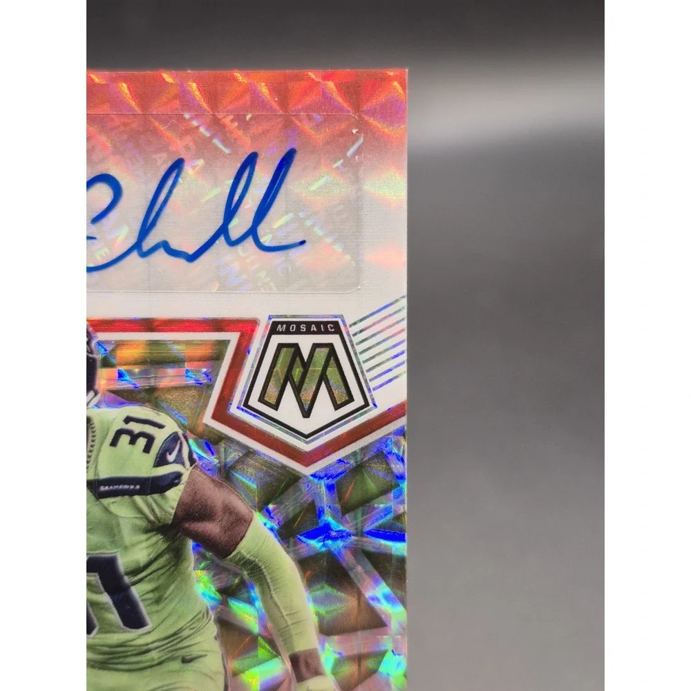 2021 Panini Kam Chancellor #A-KC Autographs Red Yellow Choice Mosaic Prizm SP